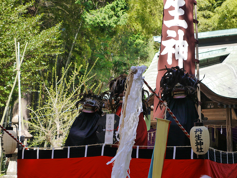 『丹生神社の棒ささら（市指定無形民俗文化財）』の画像